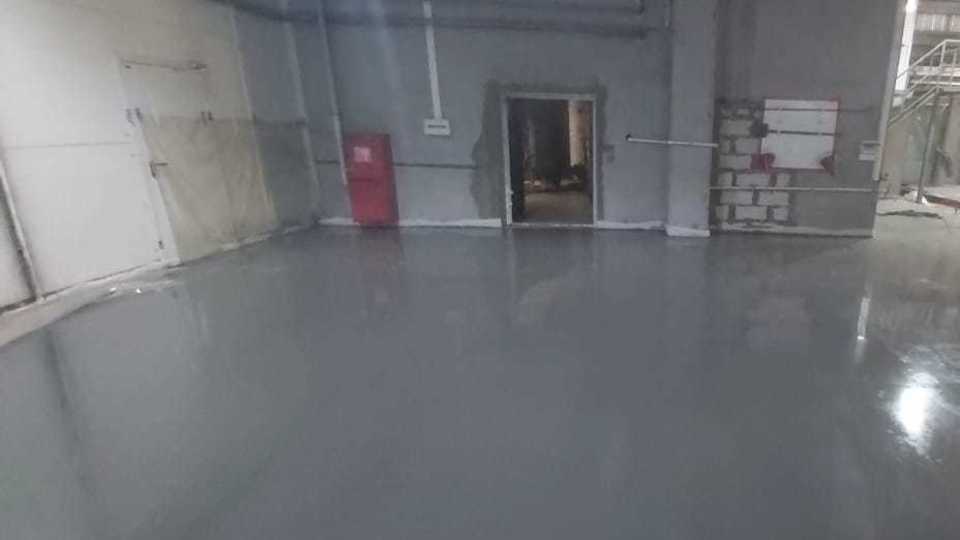 Пол для производства ООО «ВИНТОРГ», г.Ногинск: Объект после